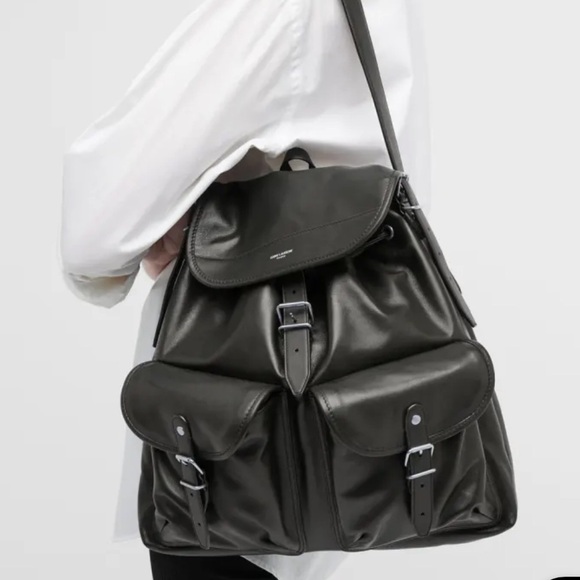 - Saint Laurent back pack style shoulder bag - Picture 3 of 13